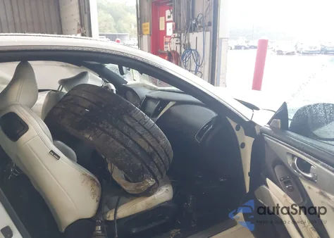 2019 Infiniti Q60 3.0T Red Sport 400 from USA, damaged, VIN JN1FV7EL5KM440057